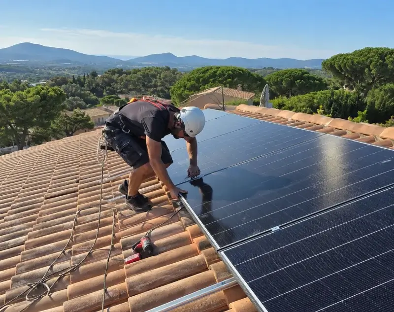 Installateur panneaux solaires Taluyers — pose photovoltaïque sur toiture