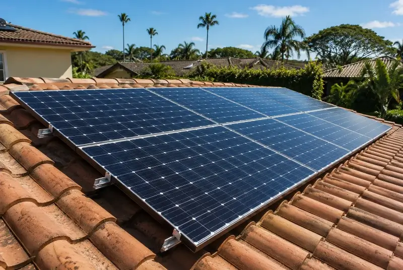 Installation de panneaux solaires à Taluyers